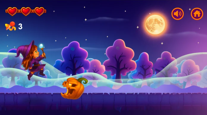 Run Witch Run gameplay